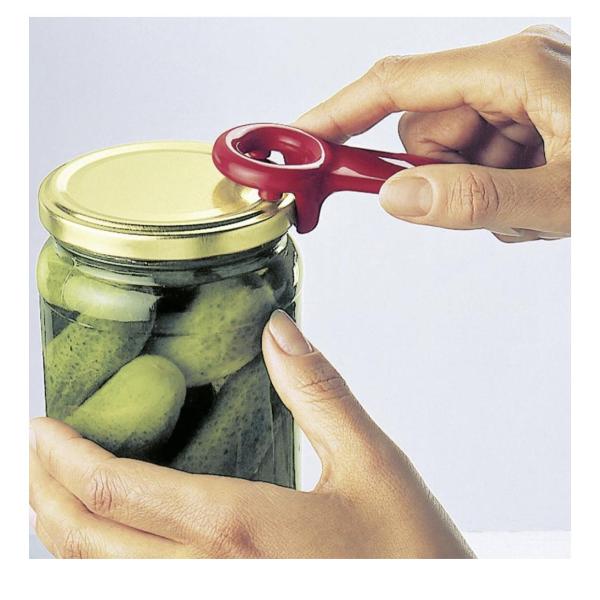Küchenprofi JarKey Lid Opener – Effortless Vacuum Release for Easy Jar Opening